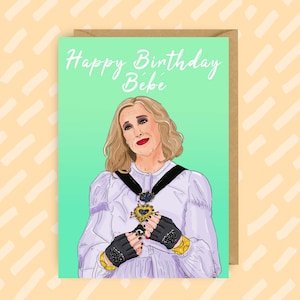 Moira Rose-verjaardagskaart | Bébé | LHBT | Queer | Gay Cards