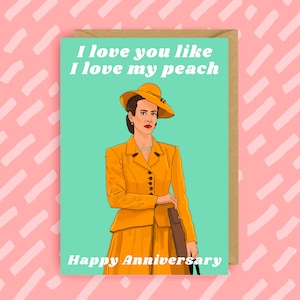 Carte d'anniversaire lesbienne Ratched | Sarah Paulson | LGBT | Queer | Cartes gaies