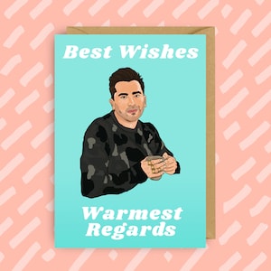 Geïnspireerd door David Rose | Wenskaart voor alle gelegenheden | Queer | LHBT | Gaycard