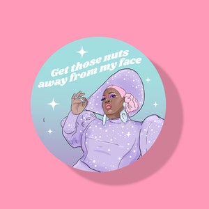 Latrice Royale hardwood-back coaster | LGBT | Queer | Drag Queen | RuPaul's Drag Race | Drag Race fan art