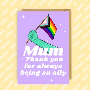 Fête des mères | maman | Allié | LGBTQ+ | Queer | Mère