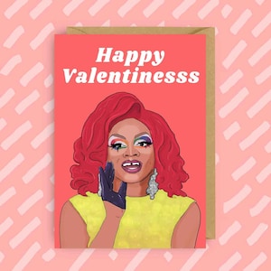 Heidi N Closet Carte Saint-Valentin | RuPaul’s Drag Race | Drag Queen | LGBT | Queer | Cartes Gay