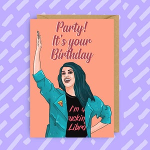 RuPaul's Drag Race Adore Delano verjaardagskaart | Drag Queen | LGBT | Vreemd | Homo kaarten