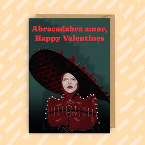 Carte de Saint-Valentin Lady Gaga | Icônes pop gay | LGBT | Culture populaire | Cartes de voeux drôles | Abracadabra