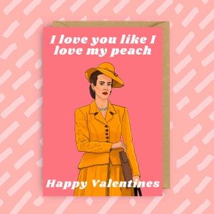 Ratched Valentines Anniversary Card | Sarah Paulson | Queer | LGBTQ+ | Gay Kaarten