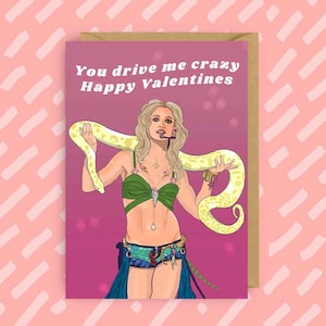 Carte Britney | Carte de Saint-Valentin | LGBT | homosexuel | Cartes Gay | Saint-Valentin gay