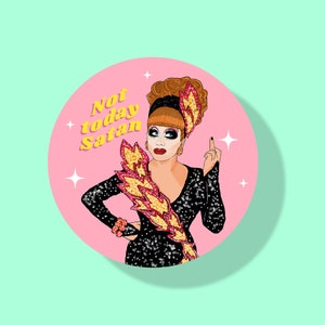 Bianca del Rio hardwood-back coaster | LGBT | Queer | Drag Queen | RuPaul's Drag Race | Drag Race fan art