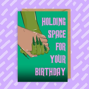 Carte d'anniversaire musicale emblématique | LGBTQ+ | LGBT | Noël gay | films | Broadway | amateurs de musique | théâtre | espace de stockage