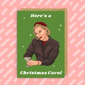Carte de Noël du film Carol | Cate Blanchett | Lesbienne | Carte de Noël lesbienne | LGBT | homosexuel | Cartes Gay