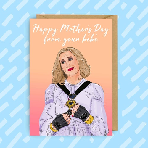 Moira Mother's Day Greeting Card LGBT Queer Gay Etsy