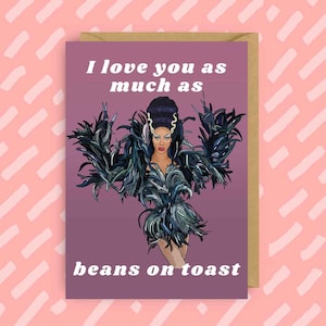 Course d'accélération de Tayce RuPaul | Saint-Valentin | LGBT | homosexuel | Drag Queen | Cartes Gay