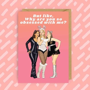 Mean Girls Card | Saint-Valentin | Film classique | LGBT | Queer | Cartes Gay