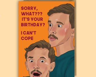 Funny Birthday Card - The Traitors - Stephen