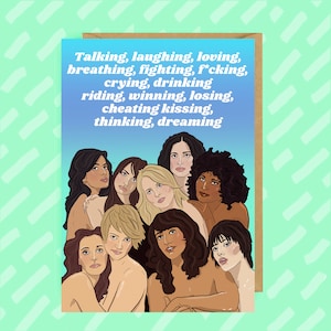 De L-woordkaart | Gen Q | Bette Porter | Shane McCutcheon | Alice Pieszecki | Tina Kennard | Lesbisch | Meme | wlw | sapphic