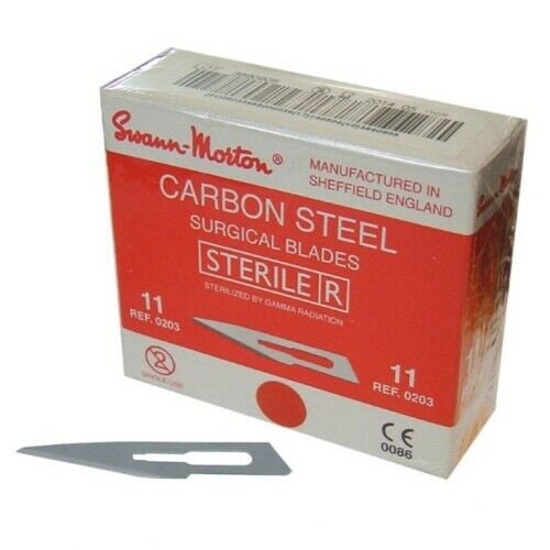 Scalpel Blade STERILE No. 10 10A 11 12 14 15 18 20 23 26