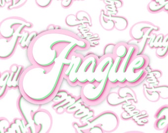 Fragile Sticker