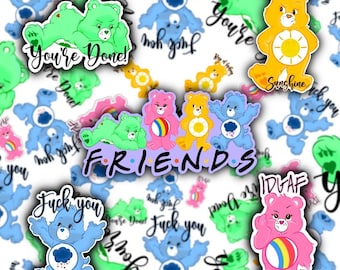Sensi Care Bears Stickers
