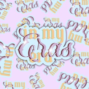 In My Eras Era GLITTER Sticker