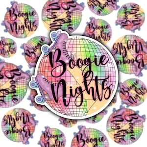 Boogie Nights HOLOGRAPHIC Sticker
