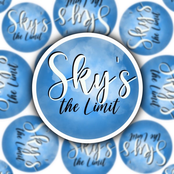 Sky's The Limit Sticker