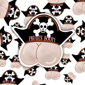 Pirates Booty Sticker