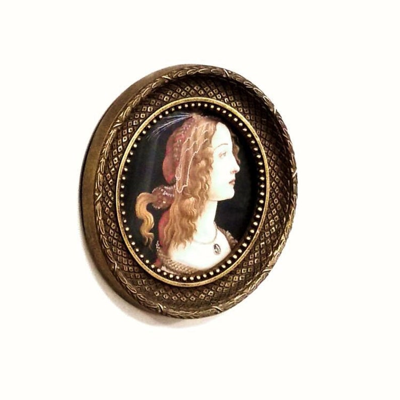 Baroque frame round rococo golden retro vintage home decor classical resin victorian