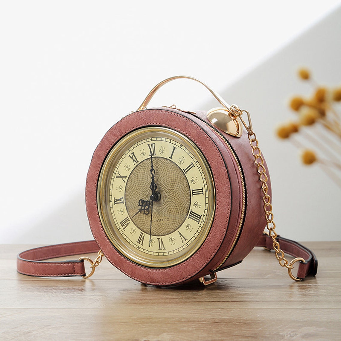 Handbag Clock bag Vintage Retro Steampunk Lolita fashion Style Etsy