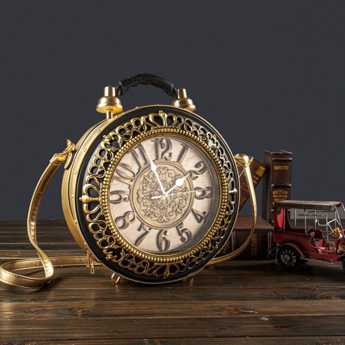 Alice im Wunderland Handtasche Uhr Tasche Vintage Retro Etsy
