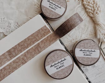 Washi Tape | Paper Clips Design | Journal Washi Tape | Planner Washi Tape | Deco Tape | Washi Tape | Bullet Journal Washi