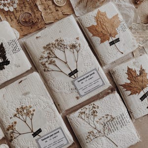 Diario fatto a mano / Pagine di carta fatte a mano / Quaderno A6 / Carta mista / Diario spazzatura / Scrapbooking vintage / Formato A6