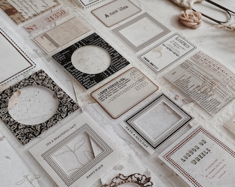 Frames PET Tape, Journaling Stickers, UV Oil Printing (5cm Wide)