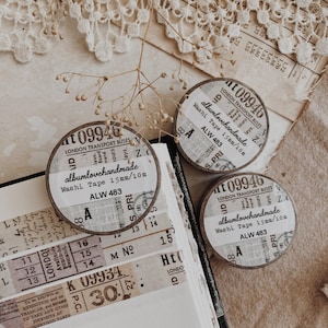Travel Theme Washi Tape: Journal & Scrapbook Decoration