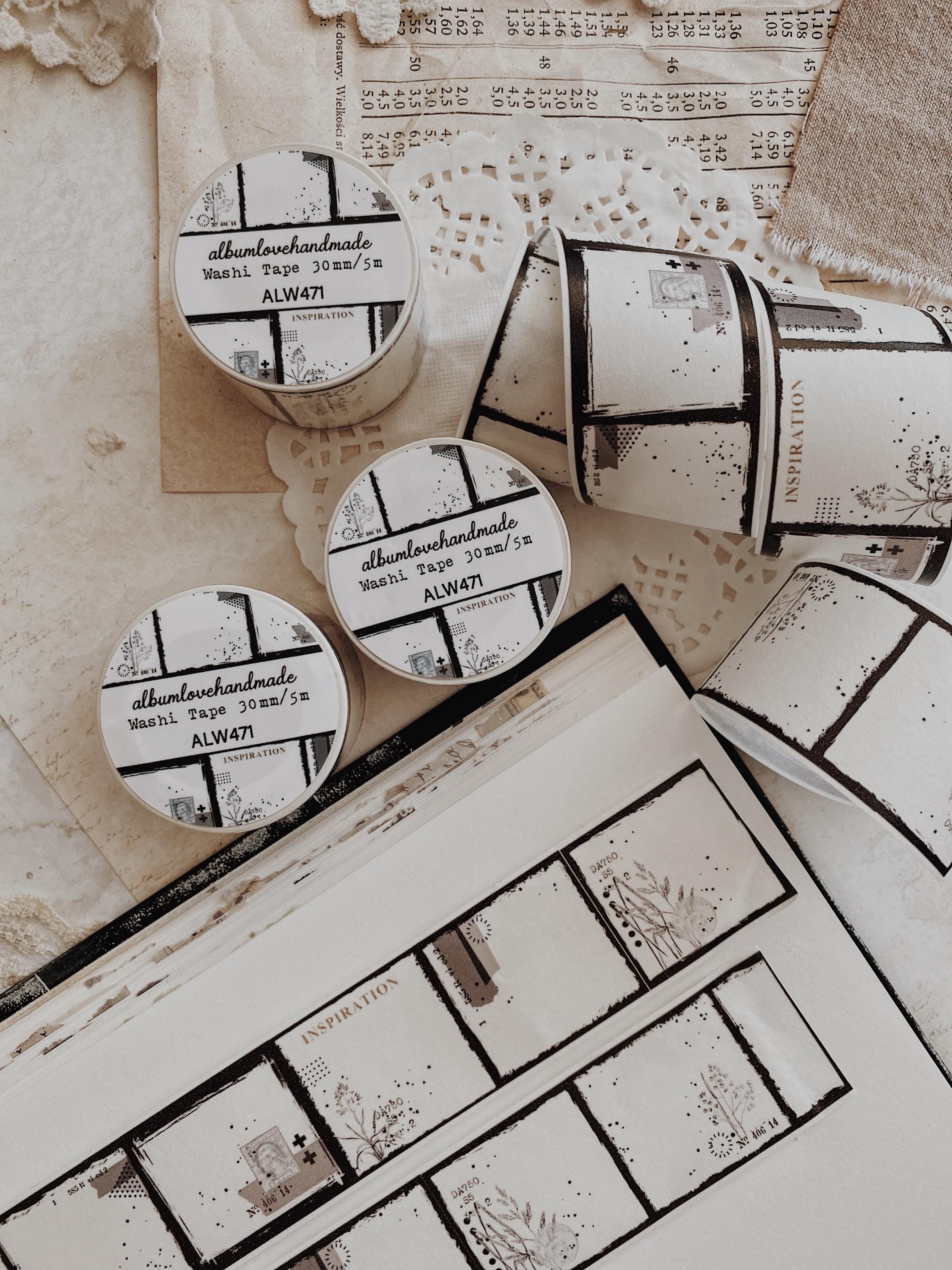 Frames Washi Tape: 30mm Journaling Deco Tape