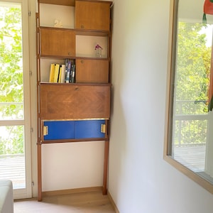 60&#39;s mobile bar and bookcase