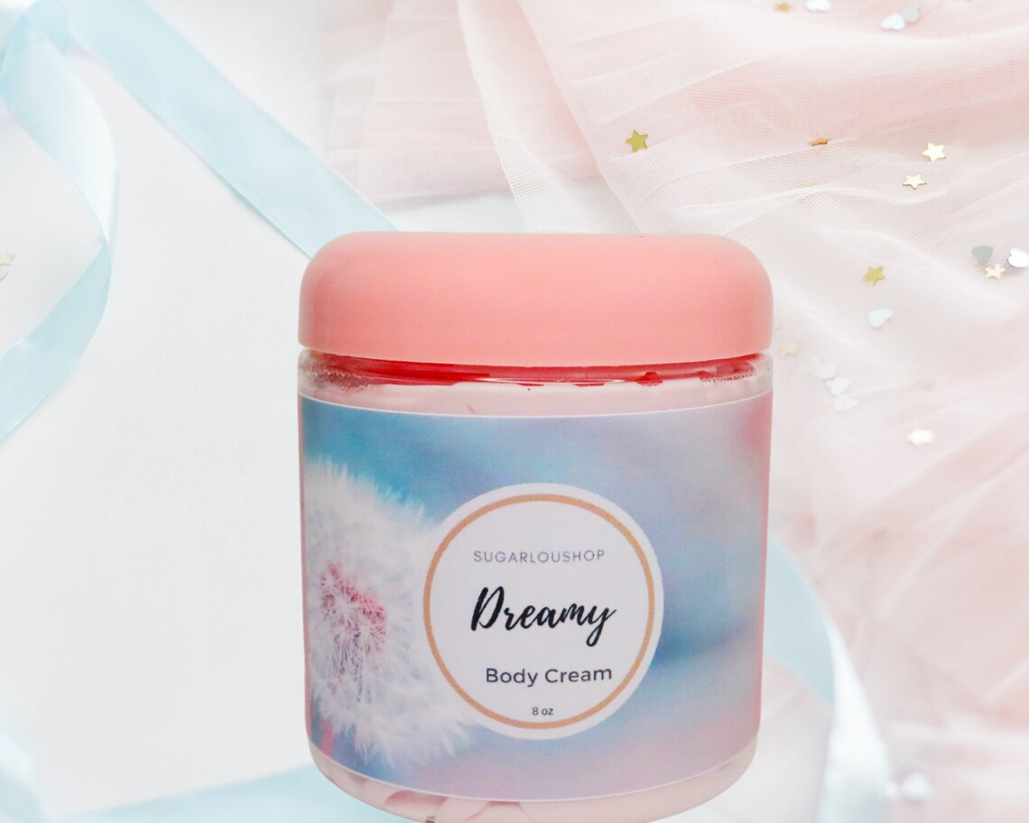 Dreamy Body Cream / Natural Body Cream/ Nongreasy Etsy