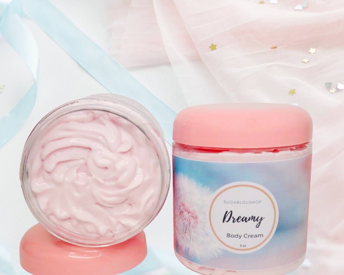 Dreamy Body Cream / Natural Body Cream/ Nongreasy Etsy