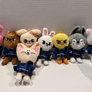 Stray Kids SKZOO KARMA Plush Keychain, Backpack Charm, Gift for Her