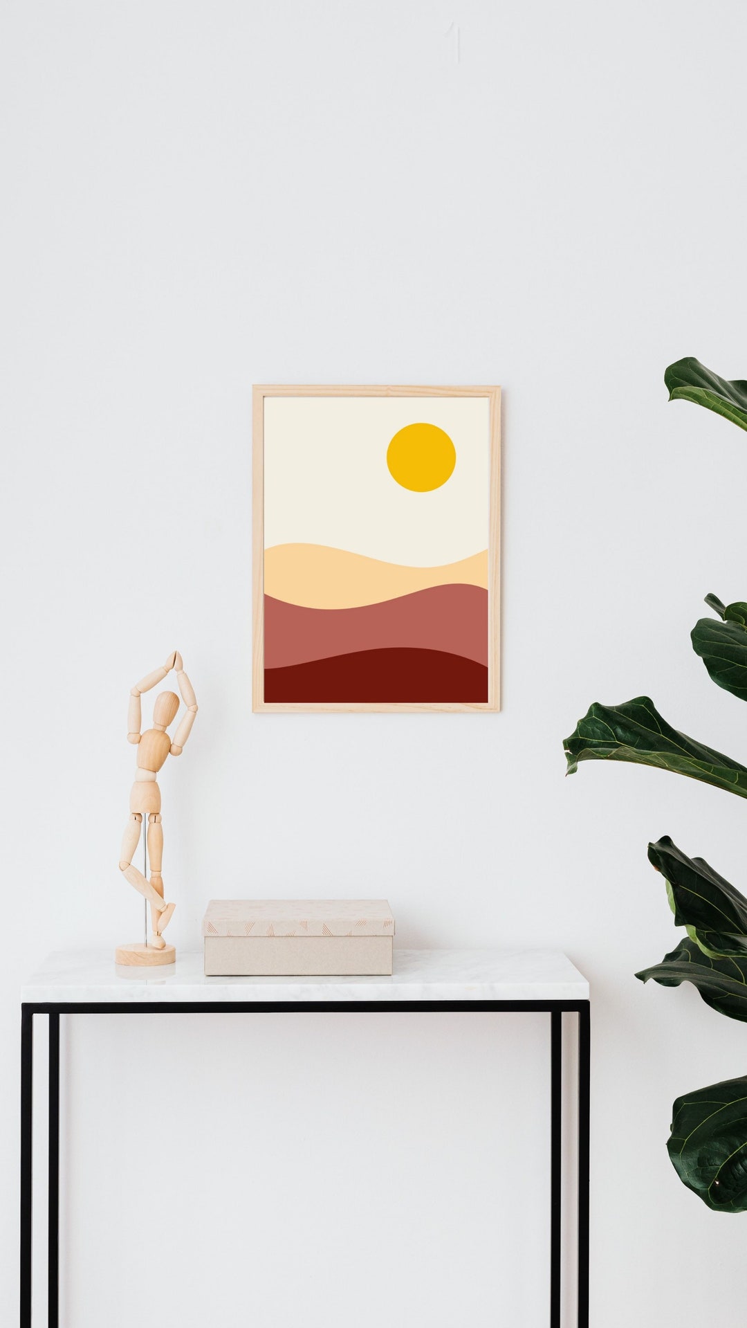 Minimalist Home Decor Wall Art to Decorate Living Room Wall Etsy