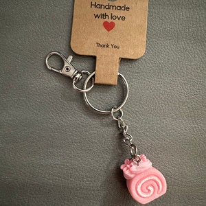 Swiss Roll keychain