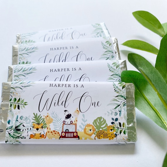 20pc Custom Chocolate Bar Wrapper Custom Name Sticker for - Etsy