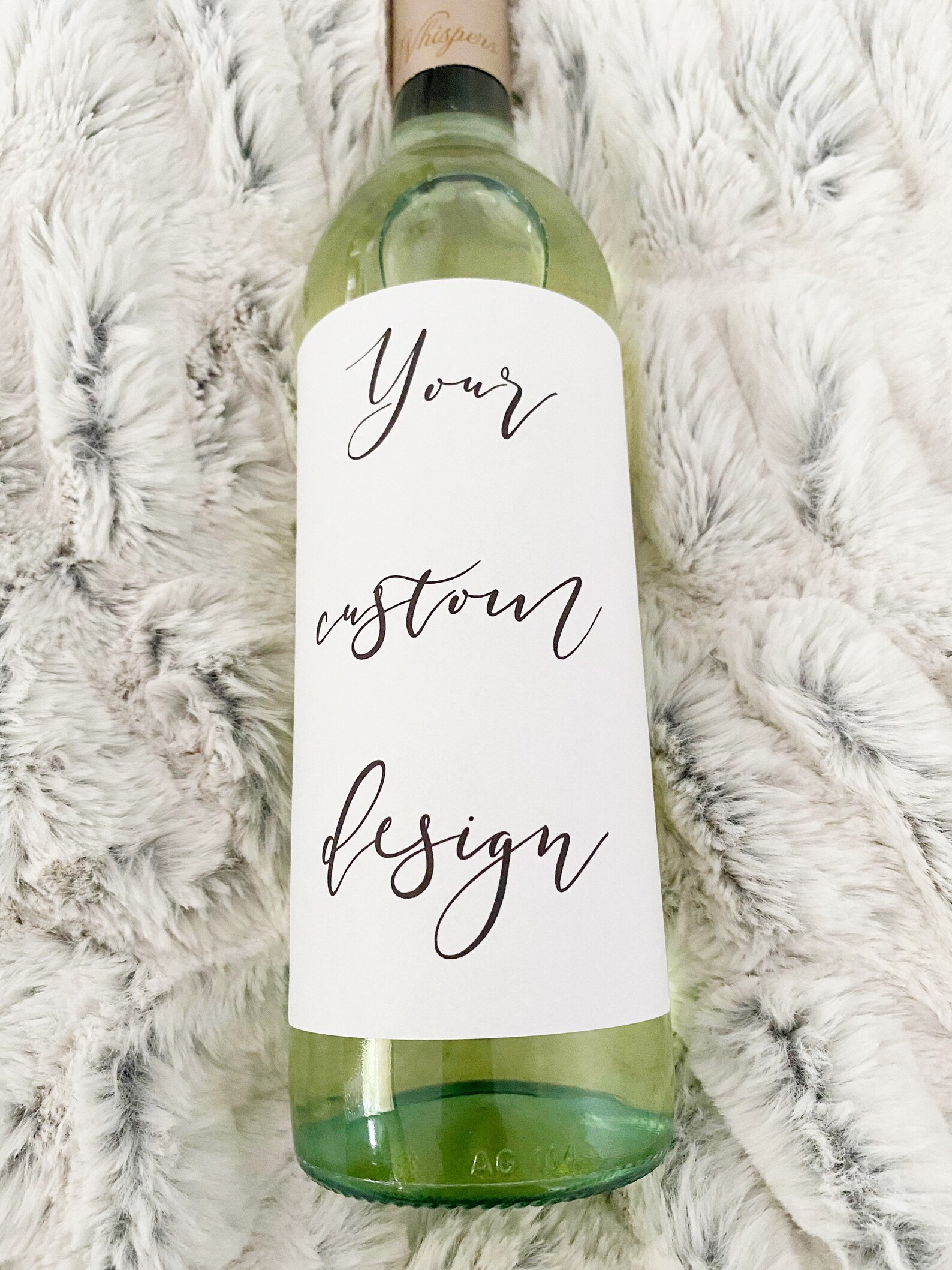 CUSTOM Wine Bottle Label Sticker Decor Proposal Boxes Etsy