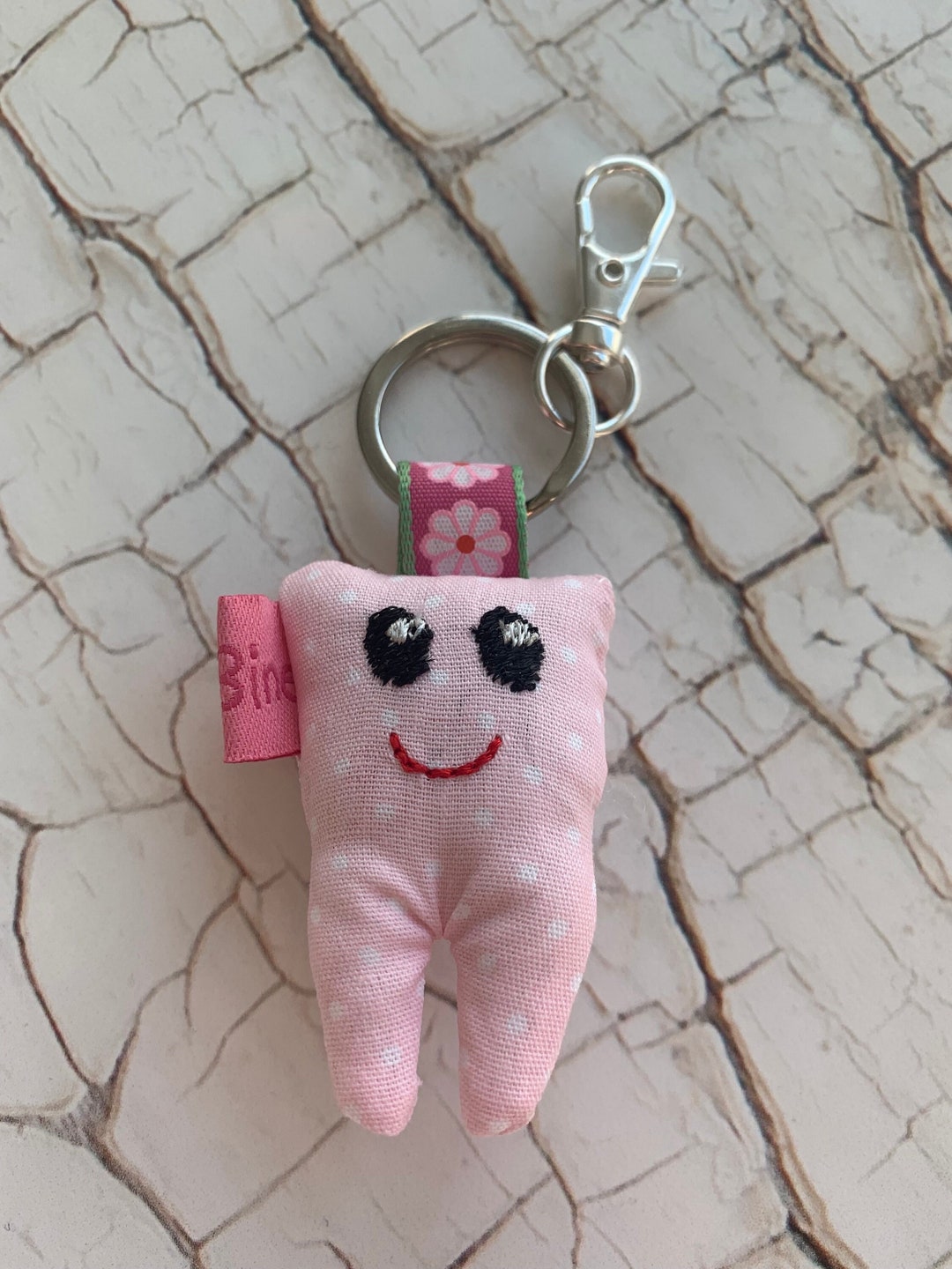 Schlüsselanhänger Für Zahnärzte - Silberner Glücksbringer Als Geschenk Zur Einschulung