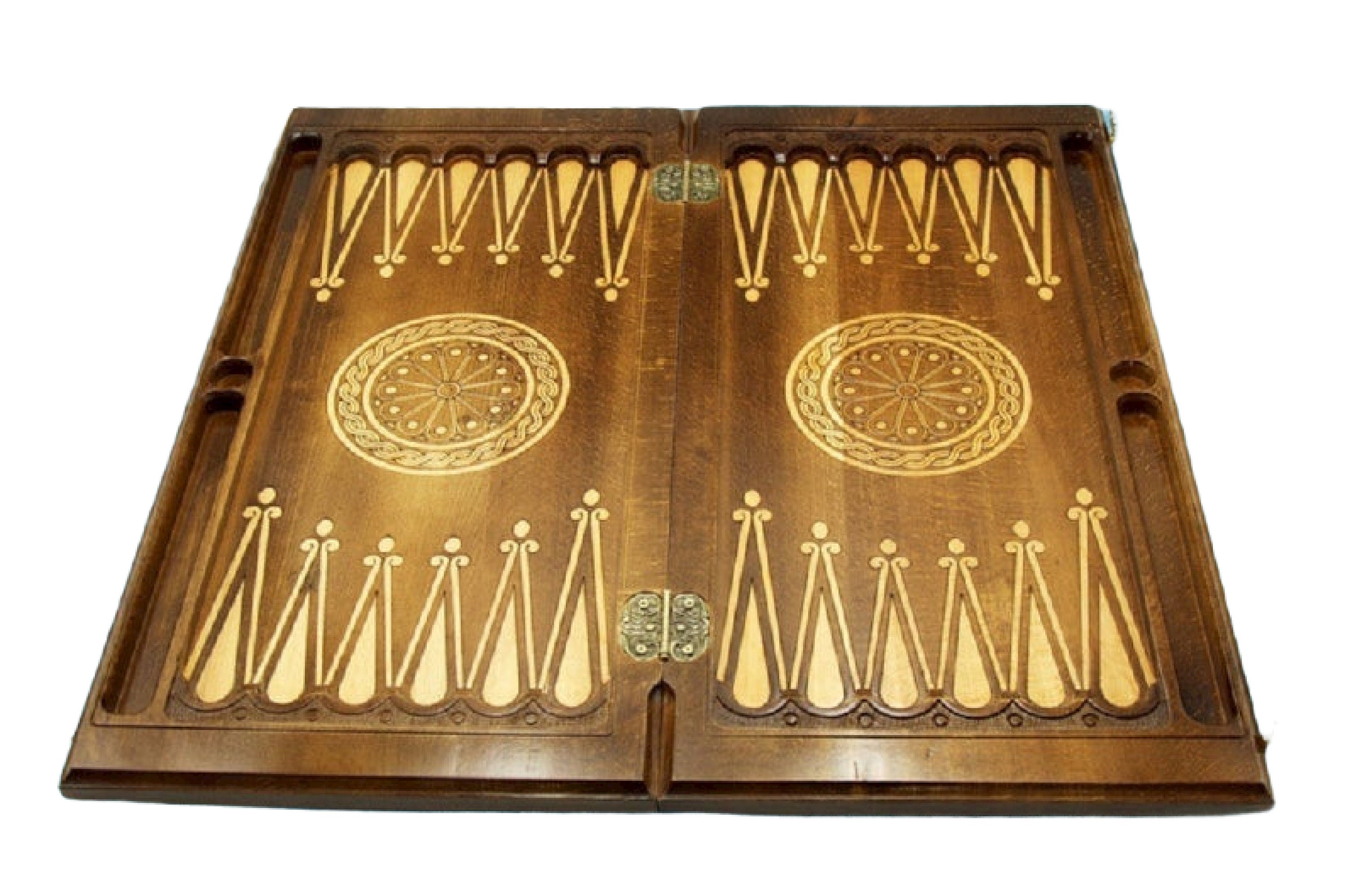 Wooden Handmade Backgammon, Carved Backgammon Set, Nardi, Personalized