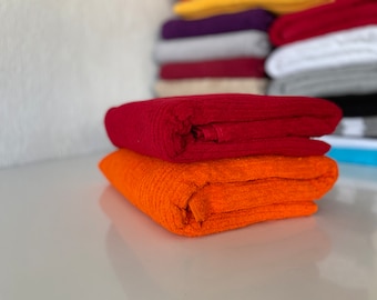 Serviette de bain surdimensionnée en coton turc : qualité hôtelière spa 35 x 70