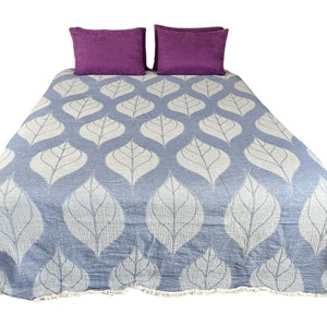 Manta de tiro de muselina 100% algodón, colcha de 4 capas, algodón turco suave, funda de cama de muselina, reversible, cobertor, verde