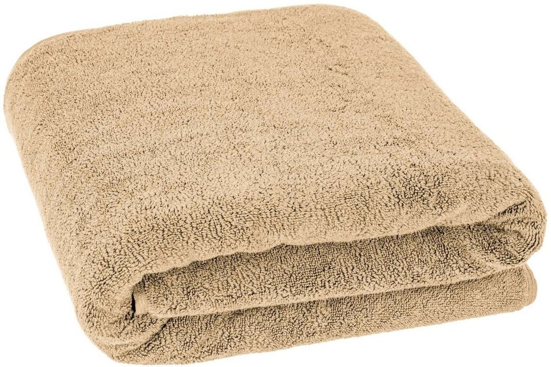 Bath Towels Beige Extra Large Oversized , 100% Cotton Turkish Towels ...