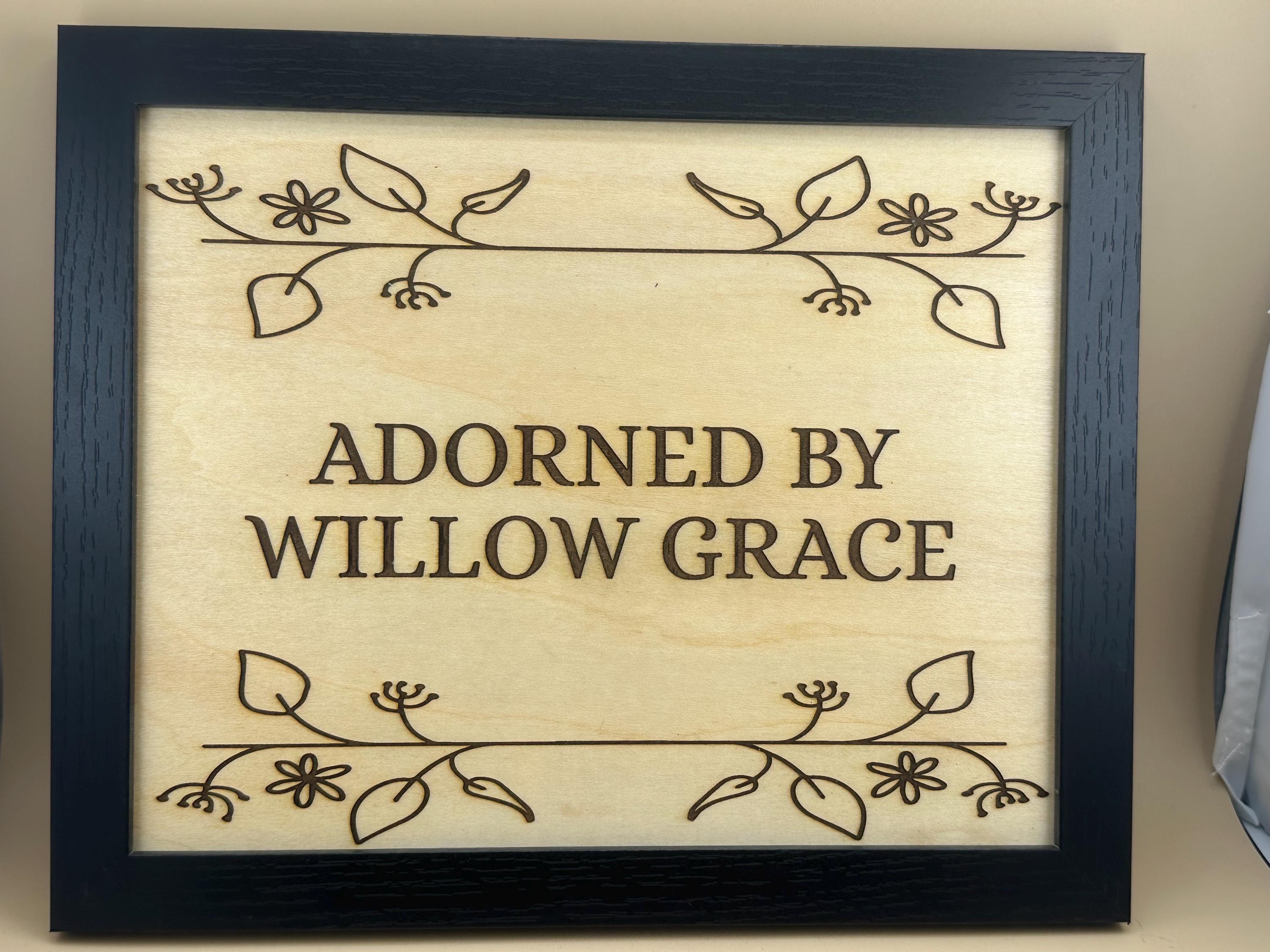 Wooden Display Sign - Etsy