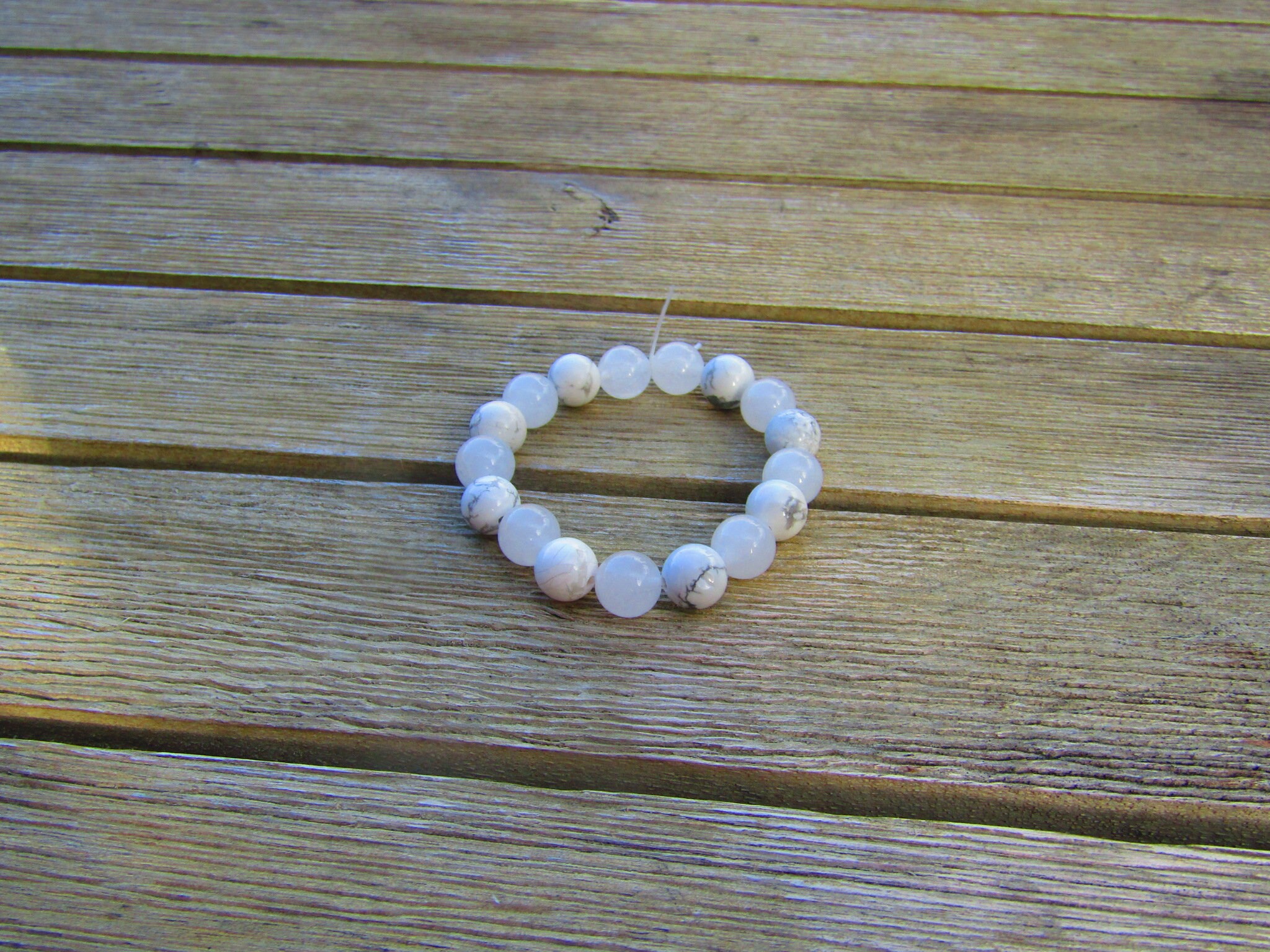 White and Marble Bracelet Etsy.de