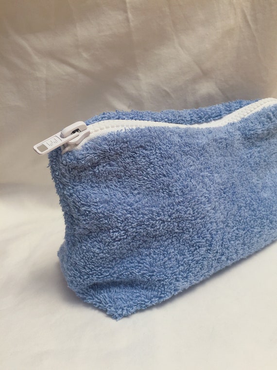 terry cloth makeup bolsa