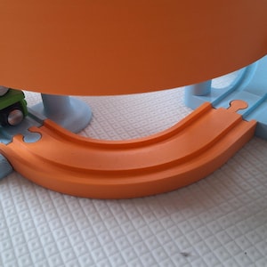 Curve for Spiral Ramp Stackable, Wooden Train Track Brio / Hape / Lillabo / Thomas / Melissa & Doug / Imaginarium